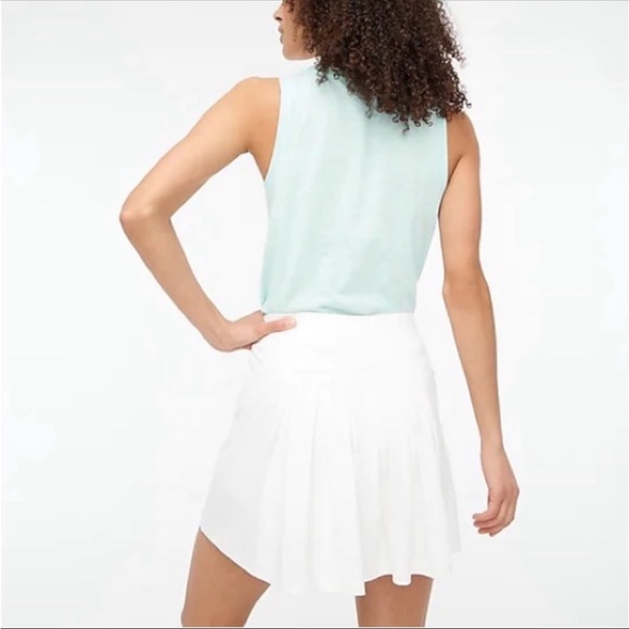 J. Crew Pleated Active Back Skort Small NWT - Picture 1 of 5
